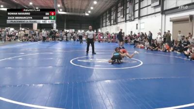 80 lbs Placement (4 Team) - Zack Bednarczyk, MIDLOTHIAN MINERS WRESTLING CLUB vs Rowan Navarro, GREAT NECK WRESTLING CLUB GOLD