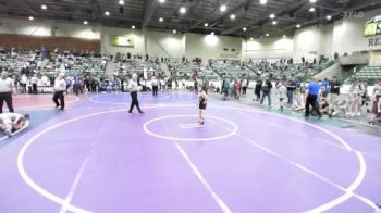 70 lbs Consi Of 16 #1 - Jaxson Coulombe, Top Fuelers WC vs Brielle Armstead, Lassen Wrestling Association