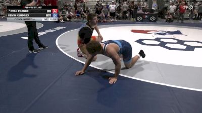 Cons. Round 4 - Evan Franke, Dubuque Wrestling Club vs Devin Kendrex, Midwest Regional Training Center