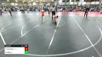 100 lbs Rr Rnd 2 - Andrew Karchner, Nebraska Titans vs Nathaniel Selig, Jr.titans