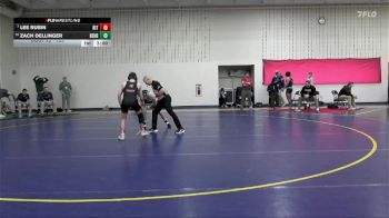 125 lbs Champ. Round 1 - Lee Rubin, RIT vs Zach Dellinger, Penn State Behrend