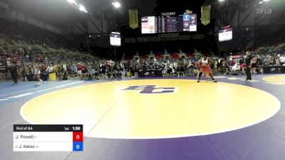 285 lbs Rnd Of 64 - Justin Powell, IL vs Jt Kelso, IA