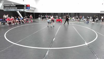 126 lbs Dominic Brown, Team Indiana Blue vs Austin Bickerton, Ohio Scarlet FS