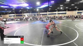 95 lbs Consi Of 8 #2 - Santio Otero, Jr Bulldog vs Michael Castro, Outlaws WC