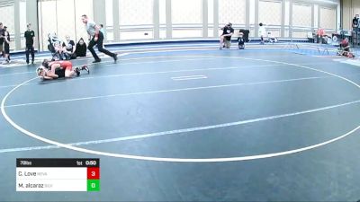 78 lbs Quarterfinal - Camden Love, Nevada Elite WC vs Mason Alcaraz, Silverback WC