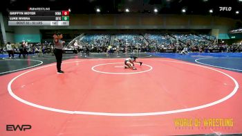 52 lbs 3rd Place - Griffyn Moyer, OKWA vs Luke Rivera, Silvaback Training Center