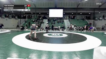 165 lbs Cons. Round 4 - Dan Bonner, Malvern Prep vs Finn Mckeon, St. Benedict`s Prep
