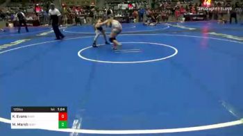 120 lbs Semifinal - Kaylah Evans, Darkhorse WC vs Maddie Marsh, Northeastern