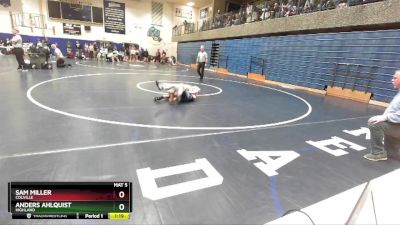 105 lbs Quarterfinal - Sam Miller, Colville vs Anders Ahlquist, Highland