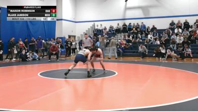 114 lbs Consy 1 - Maison Robinson, Chartiers-Houston vs Blake Jamison, McGuffey
