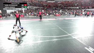 60 lbs Cons. Round 2 - Amelia Orozco, LAW vs Rebel Rittenhouse, Monroe Wrestling Club