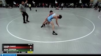 144 lbs Cons. Round 5 - Xavier Chavez, Arizona vs Noah Johnson, Greater Heights Wrestling