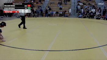 174 lbs Cons. Round 3 - William Muniz, Southeastern Community College vs Evan Newman, Iowa Central Community College
