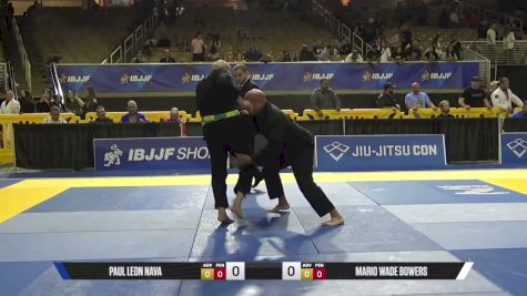 Mario Wade Bowers vs Paul Leon Nava 2026 Pan Jiu Jitsu IBJJF Championship