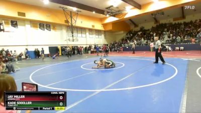 113 lbs Cons. Semi - Jay Miller, Joseph City vs Kade Sixkiller, Tuba City