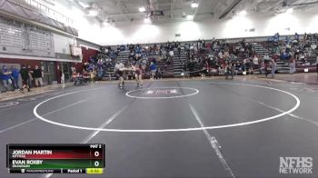 152 lbs Cons. Round 1 - Jordan Martin, Kittitas vs Evan Roxby, Okanogan