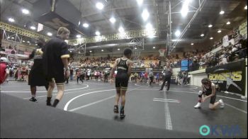 120 lbs Rr Rnd 3 - Keely Woods, Murray County Takedown Club vs Khole Laguna, OKC Saints Wrestling