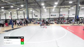 123 lbs Rr Rnd 5 - Layliana Lafoga-Saili, Mat Demon WC vs Danica Yarush, Cottage Grove WC