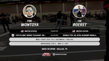 Erik Montoya vs Tim Boerst 2025 ADCC Dallas Open
