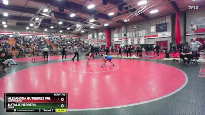 110 lbs Cons. Round 4 - NATALIE HERRERA, Chino vs Alejandra Gutierrez Frias, Westminster