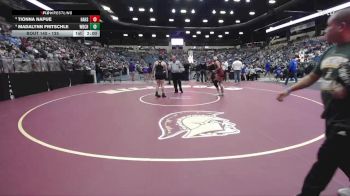 135 lbs Quarterfinal - Tionna Napue, Hays Hs vs Madalynn Fritschle, Wichita-Bishop Carroll Hs