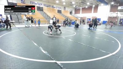 57-59 lbs Round 2 - Jj Cruz, MTC vs Andre Liu, Church Boyz WC