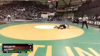 4A 182 Quarterfinal - Alex Grant, Olympia vs Sean Sanchez, Lake Stevens