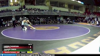 215 lbs Placement (16 Team) - Jaeden Thompson, Norfolk vs Thomas Chikos, Blair