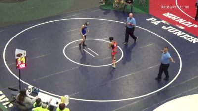 98 lbs Final - Madison Healey, Wyoming Valley West vs Finley Fourspring, Corry