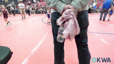 37 lbs Rr Rnd 3 - Karter Ailey, Blackwell Wrestling Club vs Charlie Hepler, Team Tulsa Wrestling Club