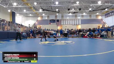 190 lbs Champ. Round 1 - Roberth Preito, St. Martin High School vs Jayden Wagner, Mississippi School Of Mathematics And Science