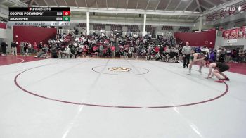 138 lbs Round Of 16 - Cooper Polyansky, St. John's School vs Jack Piper, Blessed Trinity