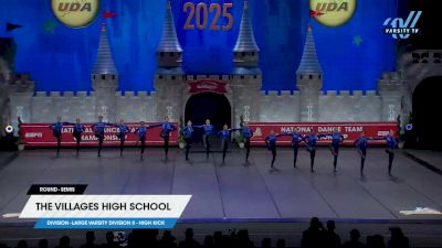 The Villages High School [2025 Large Varsity Division II - High Kick Semis] 2025 UDA National Dance Team Championship