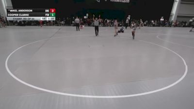 106 lbs Champ. Rd Of 64 - Cooper Clarke, Patton Trained WC vs Mikel Anderson, Southport Wrestling Club
