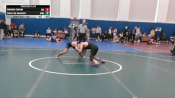 126 lbs Prelim - Dino De Marzio, NY Military Academy vs Dennis Bruin, Grassfield