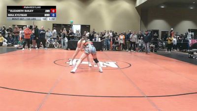 125 lbs Champ. Round 1 - Elizabeth Bailey, Journeymen Wrestling vs Nika Kylymar, Mohawk Valley Wrestling Club