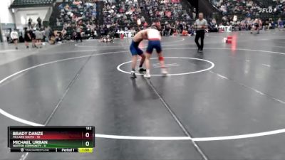 132 lbs Round 3 (16 Team) - Brady Danze, Millard South vs Michael Urban, Norton Community