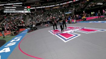 132-5A Champ. Round 1 - Joseph Pineda, Lakewood vs Isacc Roybal, Rocky Mountain High School