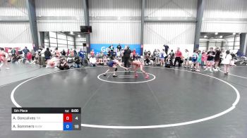 43 kg 5th Place - Alia Goncalves, Team Rhode Island vs Ava Sommers, Buckeye Girls National Team