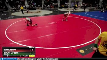 138 lbs Champ. Round 1 - Cowan Lambert, Holmen vs Cooper Rowe, Mound Westonka