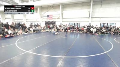 110 lbs Semis & 1st Wrestleback (8 Team) - Austin Armstrong, Idaho 1 vs Jace Brackett, The Farm
