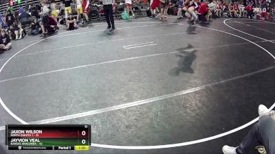 112 lbs Round 3 (6 Team) - Jayvion Veal, Kansas Anaconda vs Jaxon Wilson, North Dakota 1