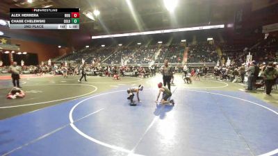 69 lbs 2nd Place - Alex Herrera, Ridge WC vs Chase Chelewski, Colorado Outlaws