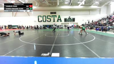 144 lbs Cons. Round 2 - Charles Ross, Poly/Long Beach vs Joshua Magana Oliva, Royal