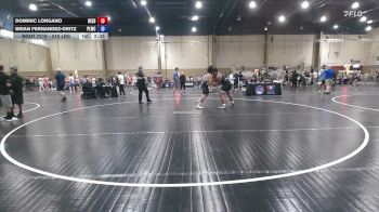 215 lbs 3rd Place - Dominic Longano, Beebe Trained vs Brian Fernandez-Oritz, Panther Legacy