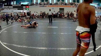 105 lbs Round 5 (6 Team) - Wyatt Jones, Team Barracuda vs Weston Middleton, BHWC | Florida Supreme YG