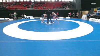 73kg Round 1 - Anna Kalk-Manuel, Edmonton Wrestling Club vs Asees Bains, Independent Wrestling Club