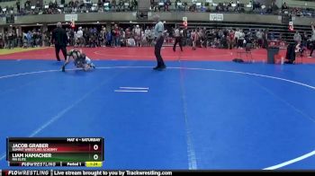 70 lbs Semifinal - Jacob Graber, Summit Wrestling Academy vs Liam Hamacher, Mn Elite