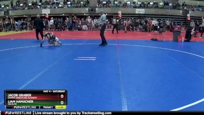 70 lbs Semifinal - Jacob Graber, Summit Wrestling Academy vs Liam Hamacher, Mn Elite