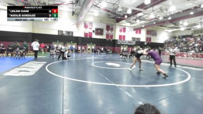 190 lbs Semifinal - Natalie Gonzalez, Victor Valley vs Leilani Ioane, Shadow Hills